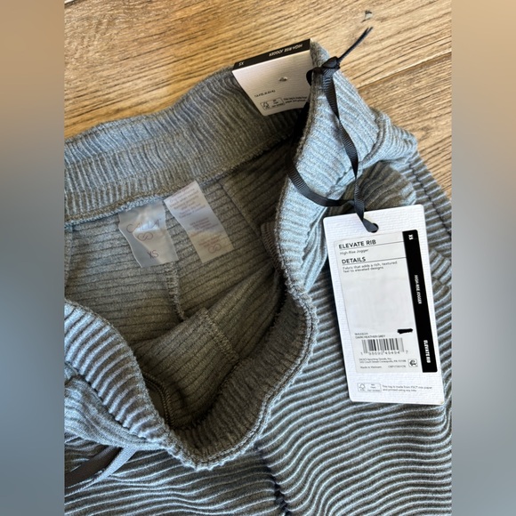 CALIA Women's Elevate Rib Jogger Dark Heather Grey Size XS - Picture 9 of 10